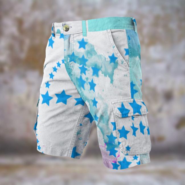 Cargohose mit Fido - Hose, lang oder kurz, bunt, 100% Polyester, Grösse S-5XL, fester Stoff, Normale Passform, Mischling, Mix, Schnauzer, Zwergschnauzer